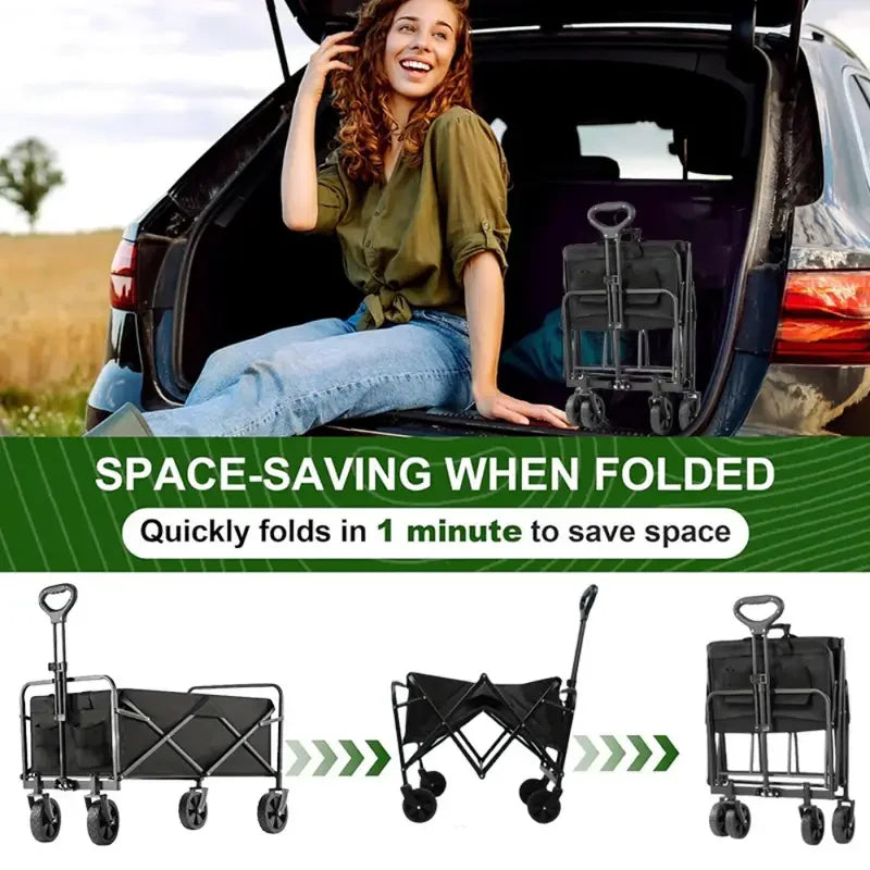 Heavy-Duty Foldable Wagon