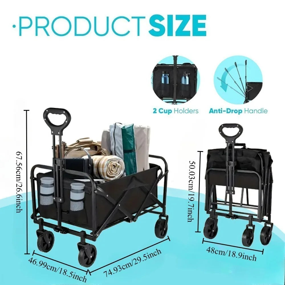 Heavy-Duty Foldable Wagon